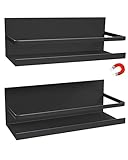 Dreamhigh® 2 Stück Kühlschrank Regal Magnetisch, Maximale Belastung 5 KG, Gewürzregal magnetisch...