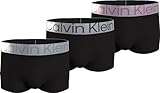 Calvin Klein Herren Low Rise Trunk 3PK Multipack/Unterwäsche, schwarzes, S