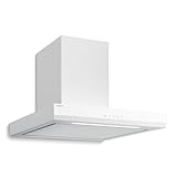 Klarstein Velaire Dunstabzugshaube 60 cm - 600 m³/h, A++ Energieeffizienz, Touch-Bedienung, LED,...
