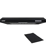 COMFEE' CHU 3.6F17BB 60cm Unterbauhauben Dunstabzugshaube Unterbau mit Edelstahl, abnehmbarem...