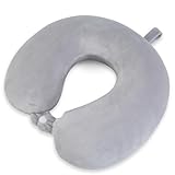 FANHOMAS Nackenkissen Flugzeug, Reisekissen Memory Foam U-förmiges Travel Neck Pillow...