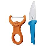 WMF Willy Mia Fred Kinderkoch-Set 2-teilig, Kindermesser, Schäler, ab 6 Jahren, Edelstahl,...