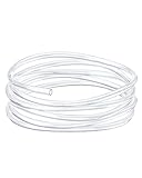 Pawfly Aquarium Luftschlauch 2 m Standard 4-6 mm für Luftpumpe - Flexibler Knickbeständiger Reiner...