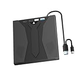 Qcbuegof Externes Laufwerk mit USB 3.0 und Typ C Konnektivität, kompakt, leicht, für Laptops,...