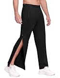 PINSPARK Trainingshose Herren Lang Laufhose mit Taschen Basketball Hose lastischer Bund Atmungsaktiv...