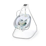 Ingenuity, Everston Babyschaukel, 180° drehbar, 3 Schaukelrichtungen und 6 -geschwindigkeiten,...
