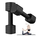 Monozoz Verstellbares Hantel-Set, verstellbare Gewichte, Kurzhantel-Set mit rutschfestem Griff,...