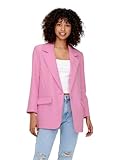 ONLY Damen Oversized Langarm Blazer | Eleganter Basic Cardigan | Business Jacke Mantel...