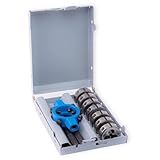 GSR PROFI Schneideisen-Set 8-tlg. M3–M12 | HSS-G Gewindeschneider für Außengewinde |...