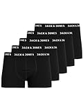 JACK & JONES Herren Boxershorts 5er Pack JACHuey Unterhose 12142342 Black XL