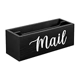 Briefhalter Für Den Schreibtisch - Rustikale Schreibtisch Briefablage | Organizer für Umschläge...