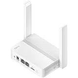 Cudy Neuer LT300 4G LTE WLAN-Router 300 Mbit/s, kompatibel mit Allen Betreibern, 2×2 MIMO, Keine...