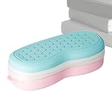 Schwimmbrillen-Etui | Tauchbrillen-Box – atmungsaktiver Silikon-Brillen-Organizer für Reisen,...