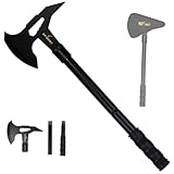 Xforst X-TM2 Axt Beil Handbeil Spaltaxt, inklusive Axtscheide. Kompakte 3-teilige Camping Beil und...
