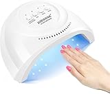 JODSONE UV LED Nagellampe mit 30 Lichtperlen Nageltrockner für Gelpolitur, Automatischer Sensor 3...