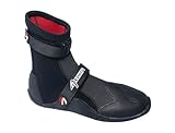 ASCAN Neopreschuhe Surfschuhe JIBE 5mm PREISHIT!!!, Neopren-schwarz, 43/44 EU