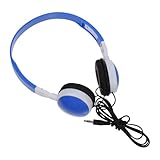 FIXOSHEE Headset Kabelgebunden Faltbar Stereo Kopfhörer mit 3,5 MM Klinke Leicht und Bequem für...