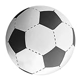 Genérico Riesiger aufblasbarer Strandball: Großer Fußballball, Sommerpool, aufblasbarer...