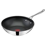 Tefal Jamie Oliver by Cook's Direct On Wokpfanne, 28 cm, Antihaftversiegelung, Thermo-Signal,...