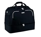 JAKO Unisex Sporttasche Classico, Schwarz, 38 cm