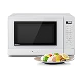 Panasonic NN-ST45KWEPG Inverter-Mikrowellenherd mit Drehteller, 32 Liter, Edelstahl, 1000 W, 21...
