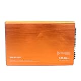 Akozon Auto-Verstärker der Klasse D. Hochleistungs-Stereo-Endstufe aus Aluminiumlegierung mit...