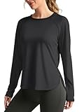 PINSPARK Sport Shirts für Damen Sonnenschutz UV Schutz Shirt Langarmshirt UPF 50+ Sportshirt...