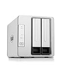 TERRAMASTER F2-223 NAS-Speicher mit 2 Bay – Hohe Leistung für SMB mit N4505 Dual-Core-CPU, 4 GB...