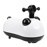 Fockety Wackelauto, rutschfestes, schwingendes, leises, tragbares Elektroauto mit 2 Batterien, 360°...