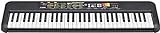 Yamaha PSR-F52 Digital Keyboard, schwarz – Kompaktes digitales Keyboard für Einsteiger mit 61...
