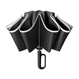 Regenschirm mit automatischem Öffnen und Schließen, zusammenklappbar, winddicht, Reisezubehör,...