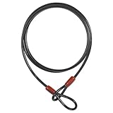 ABUS Schlaufenkabel Cobra 10 - Stahlseil mit Kunststoff ummantelt - Sicherung für Fahrrad- und...