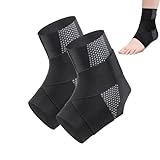AmaliosAnkleGuard Sprunggelenk Bandage – Verstellbare Fußgelenkstütze mit Knöchelpolster,...
