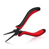 SPEEDWOX Dünne Flachzange, 14 cm, professionelle dünne Flachzange mit glatter Backe, für...