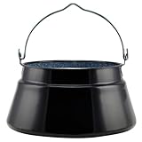 SOUK ONE Ungarischer Gulaschkessel Topf Fischkessel Emaillierter Kessel für Gulasch Topf für...