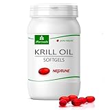 MoriVeda Neptune Krillöl Kapseln I hochwertiges Omega 3-6-9, Astaxanthin, Antioxidantien & Vitamin...
