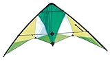 Schildkröt Stunt Kite, Zweileiner Lenkdrache, ab 10 Jahren, inkl. 25 kp Polyesterschnüre, 2x30m...