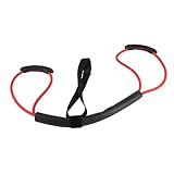Almeigrity Widerstandsband, Arm-Rücken-Krafttraining, Stretchband mit bequemem Griff für...