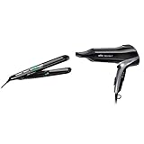 Braun Satin Hair 7 Glätteisen & Haartrockner, Haarglätter mit IonTec, Keramikplatten,...