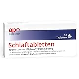 apodiscounter Schlaftabletten Diphenhydramin 50 mg - Effektive Hilfe zum Einschlafen und bei...