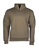 Mil-Tec Tactical Sweatshirt (Unisex) • Pullover mit Zipper • Sweater mit Kragen •...