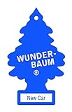 WUNDER-BAUM Auto-Lufterfrischer I Anhänger für langanhaltenden Duft im Auto oder zu Hause I New...