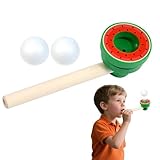 Xijobido Schwebende Blasrohr Kugeln, Balance Schwebende Bälle Blas Spielzeug, Lernspielzeug Für...