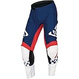 Answer Racing A22 Arkon Octane Motorradhose für Jugendliche, Jungen, Marineblau/Weiß, Y26