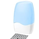 Tintenroller Identitätsschutz, vertraulicher Stempel, kleiner Informationsblocker für...