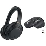 Sony WH-1000XM4 kabellose Bluetooth Noise Cancelling Kopfhörer Schwarz & Logitech MX Master 3...