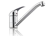 HENGBIRD Wasserhahn Küche Chrom, spülarmaturen küche 360°Schwenk, Verchromte Einhebel...