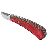 Hufmesser, gebogener Hufschneider, Holzgriff, Hufmeißel, Farrier Essential Tool, Stahlkonstruktion...