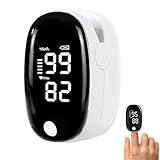 Tomedeks pulsoximeter Blutsauerstoffmonitor Finger für Erwachsene Tragbarer Sauerstoffmonitor, und...