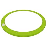 QIERF 420cm Trampolin Randabdeckung Trampolin Randschutz, Federabdeckung PVC, 10mm Perlbaumwolle,...